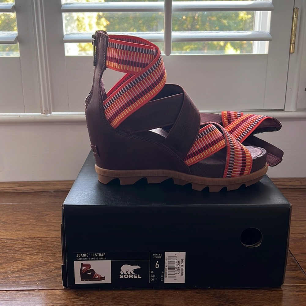 Sorel Joanie II Strap Wedge Heel